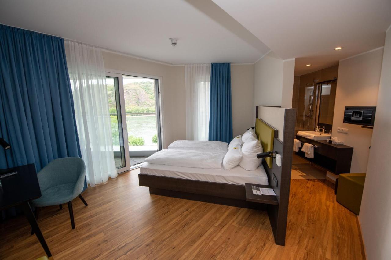 Deluxe Doppelzimmer mit Balkon und Flussblick